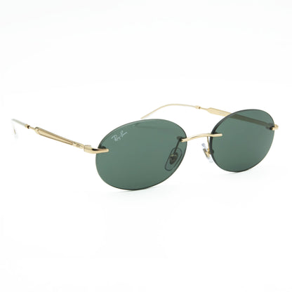 Occhiale da sole Ray-Ban RB3767 001/71 Oro arista- verde - lato - Shop Ottica Mineo