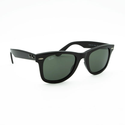 Occhiale da sole Ray-Ban Wayfarer RB4340 601 Black G-15 - lato - Shop Ottica Mineo