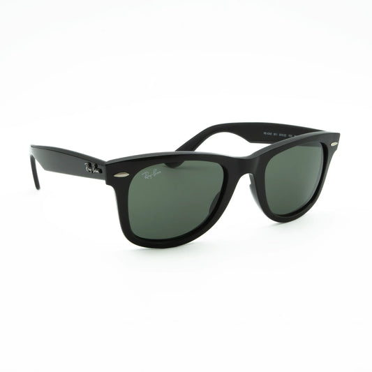 Occhiale da sole Ray-Ban Wayfarer RB4340 601 Black G-15 - lato - Shop Ottica Mineo