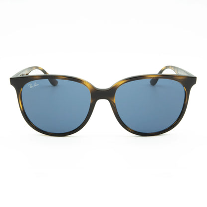 Occhiali da sole Ray-Ban RB4378 710/80 Havana-Dark Blue rotondi
