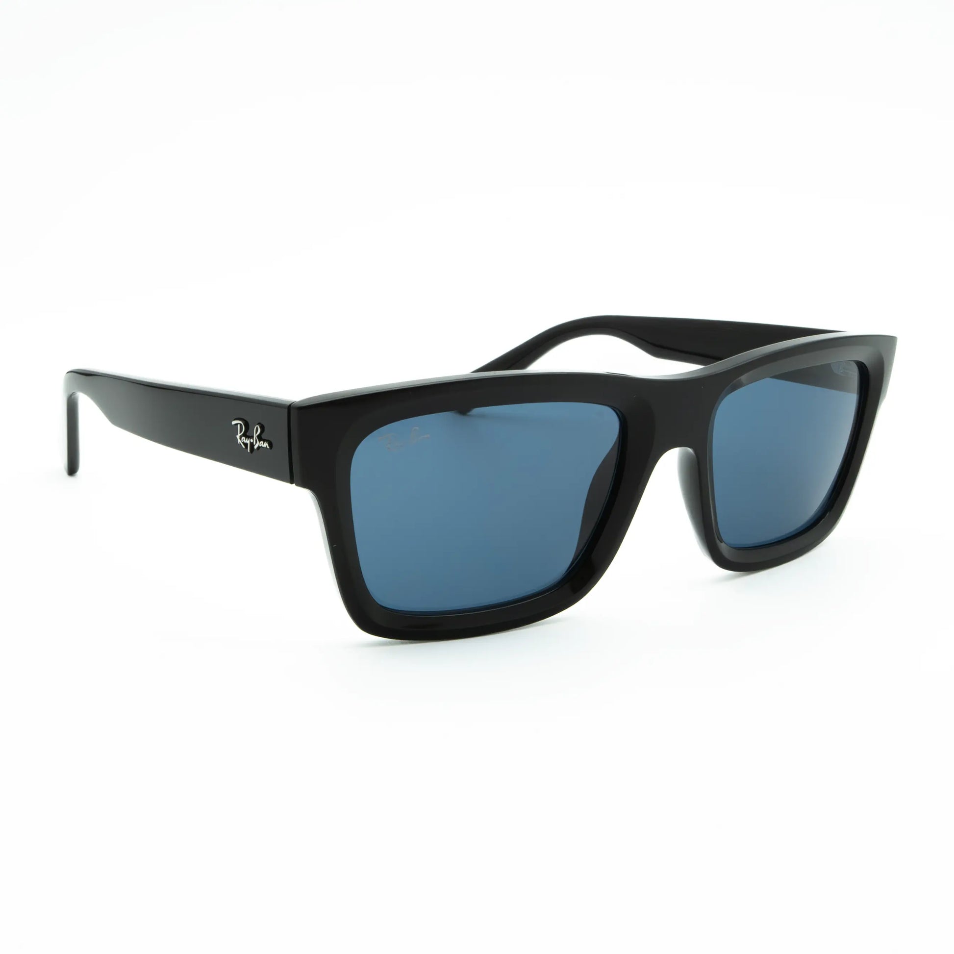 Occhiale da sole Ray-Ban Warren RB4396 667780 Black/Blu scuro - lato - Shop Ottica Mineo
