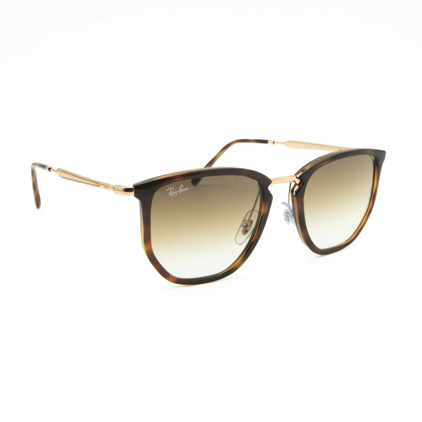 Occhiale da sole Ray-Ban RB4451 680451 Arancione trasparente - lato - Shop Ottica Mineo