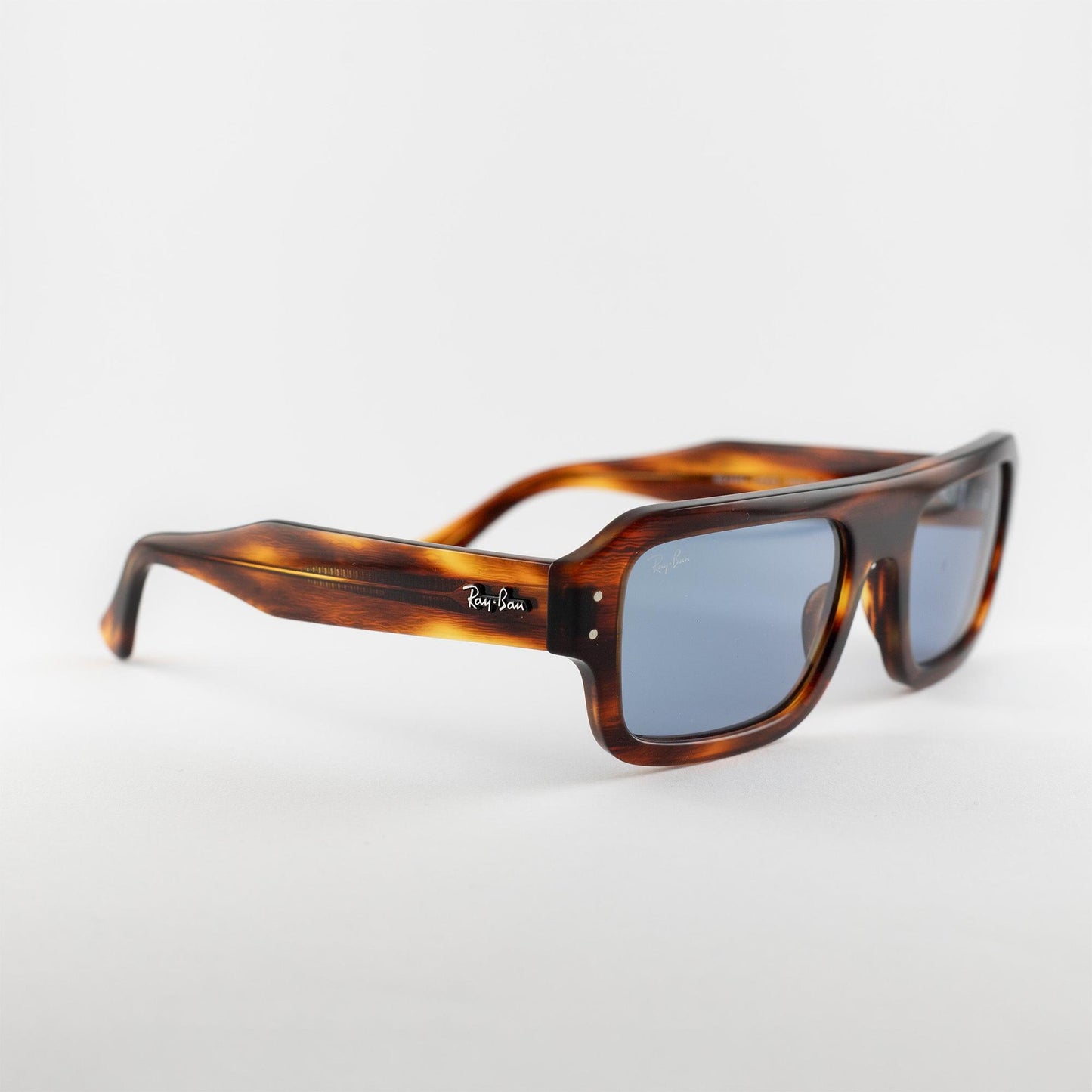 Occhiale da sole Ray-Ban RB4454 1398/56 Havana - lato - Shop Ottica Mineo