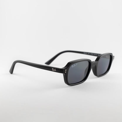 Occhiale da sole Ray-Ban RB4455 6677/81 Black Polarized - lato - Shop Ottica Mineo