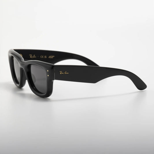 Occhiale da sole Ray-Ban Wayfarer Puffer RB4940 601/87 Black - lato - Shop Ottica Mineo