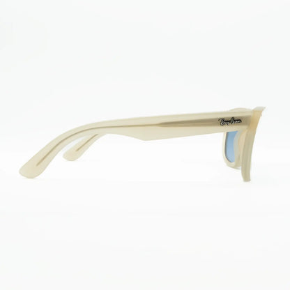 Occhiale da sole Ray-Ban Wayfarer Reverse RBR0502S 678072 Beige opalino/ Azzurro - dettaglio - Shop Ottica Mineo