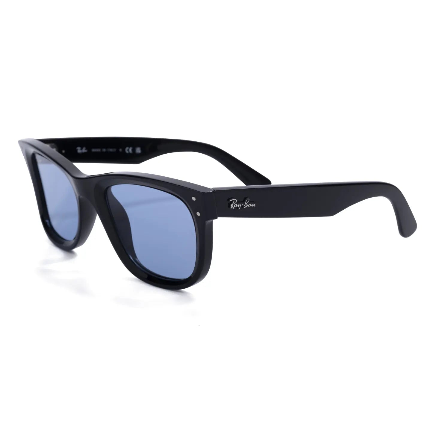 Occhiale da sole Ray-Ban Wayfarer Reverse RBR0502S 667772 - Nero/Azzurro - dettaglio - Shop Ottica Mineo