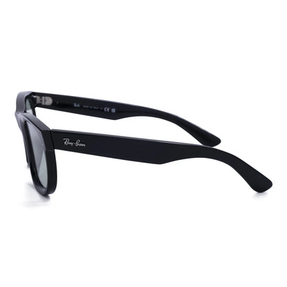 Occhiale da sole Ray-Ban Wayfarer Reverse RBR0502S 6677/2 - Nero/Verde - lato - Shop Ottica Mineo