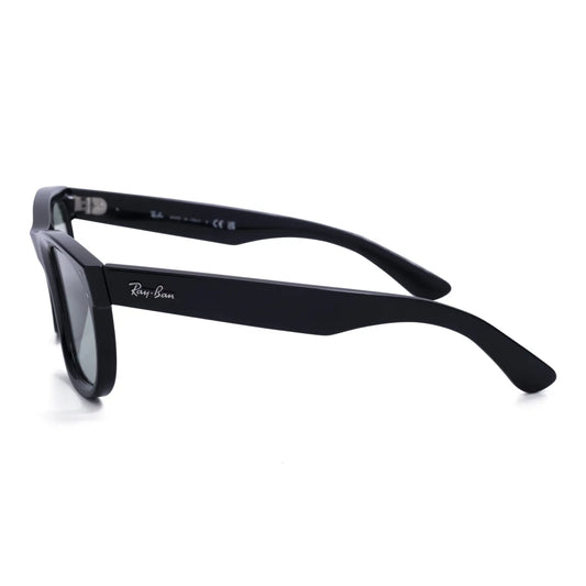 Occhiale da sole Ray-Ban Wayfarer Reverse RBR0502S 6677/2 - Nero/Verde - lato - Shop Ottica Mineo