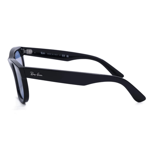 Occhiale da sole Ray-Ban Wayfarer Reverse RBR0502S 667772 - Nero/Azzurro - lato - Shop Ottica Mineo