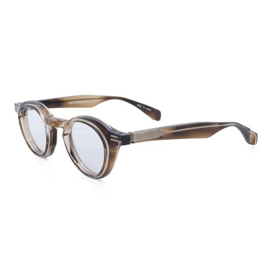 Occhiale da vista Factory900 RF-019 Crystal Brown - lato - Shop Ottica Mineo