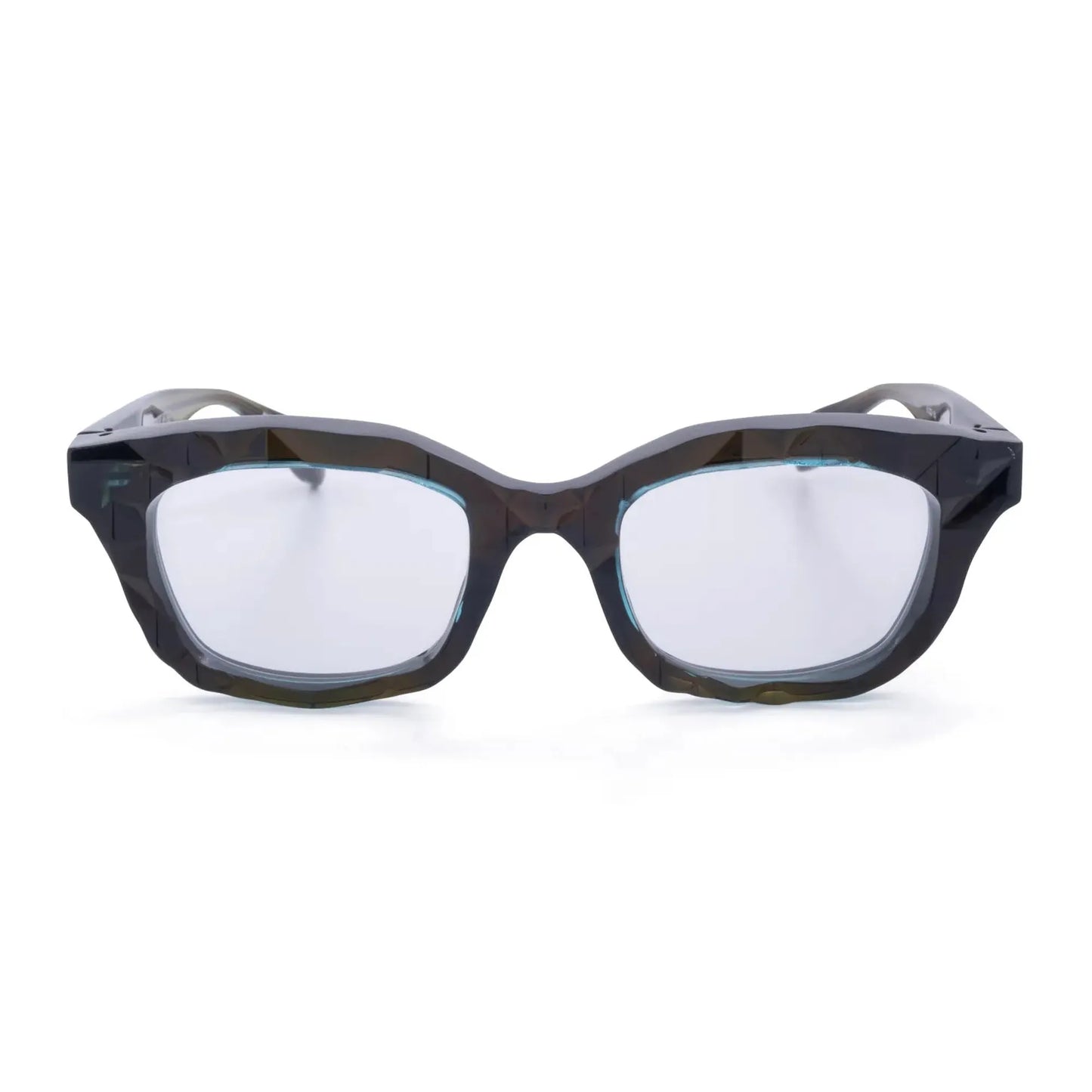 Occhiale da vista Factory900 RF-064 Olive/Turquoise - Shop Ottica Mineo