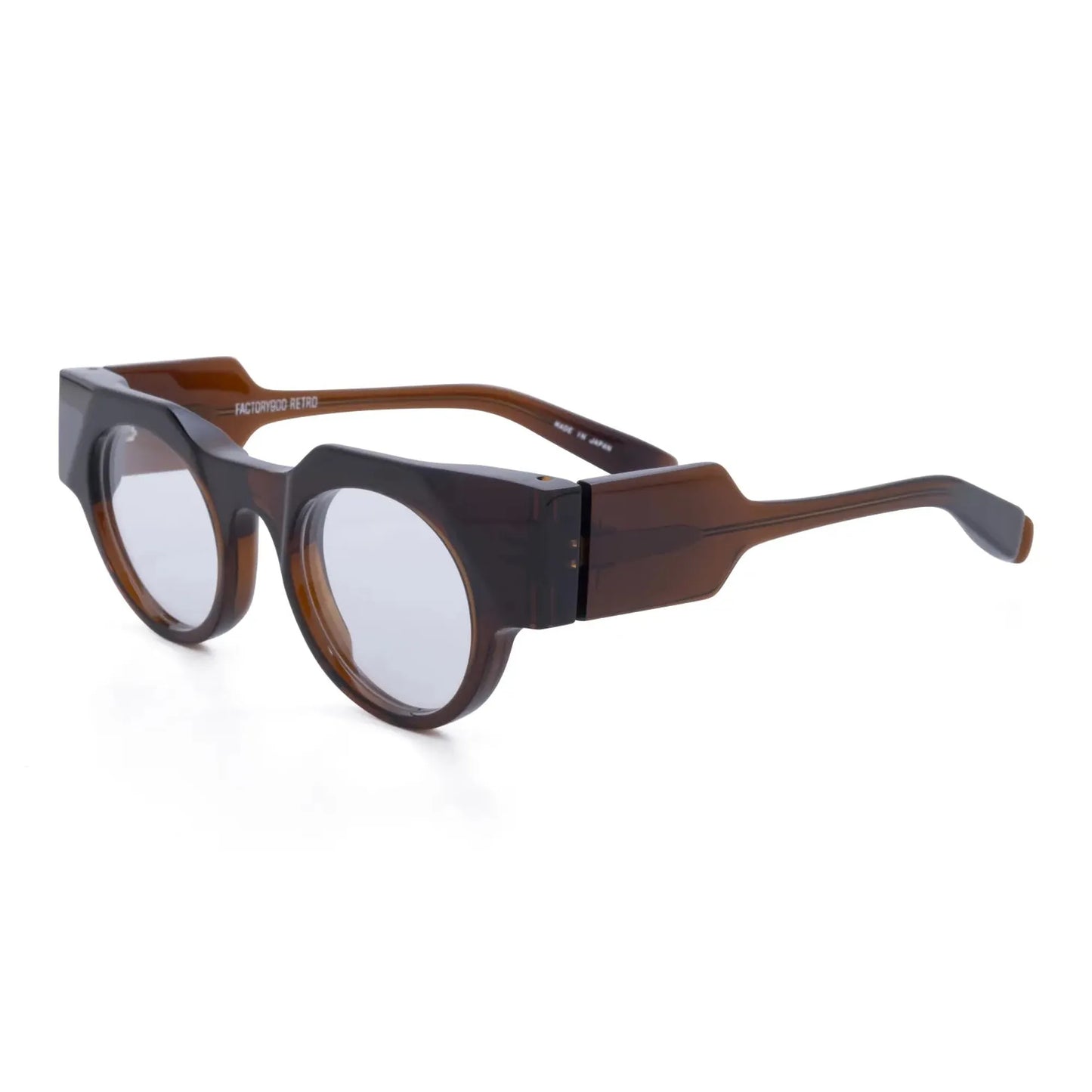 Occhiale da vista Factory900 RF-210 Brown - lato - Shop Ottica Mineo