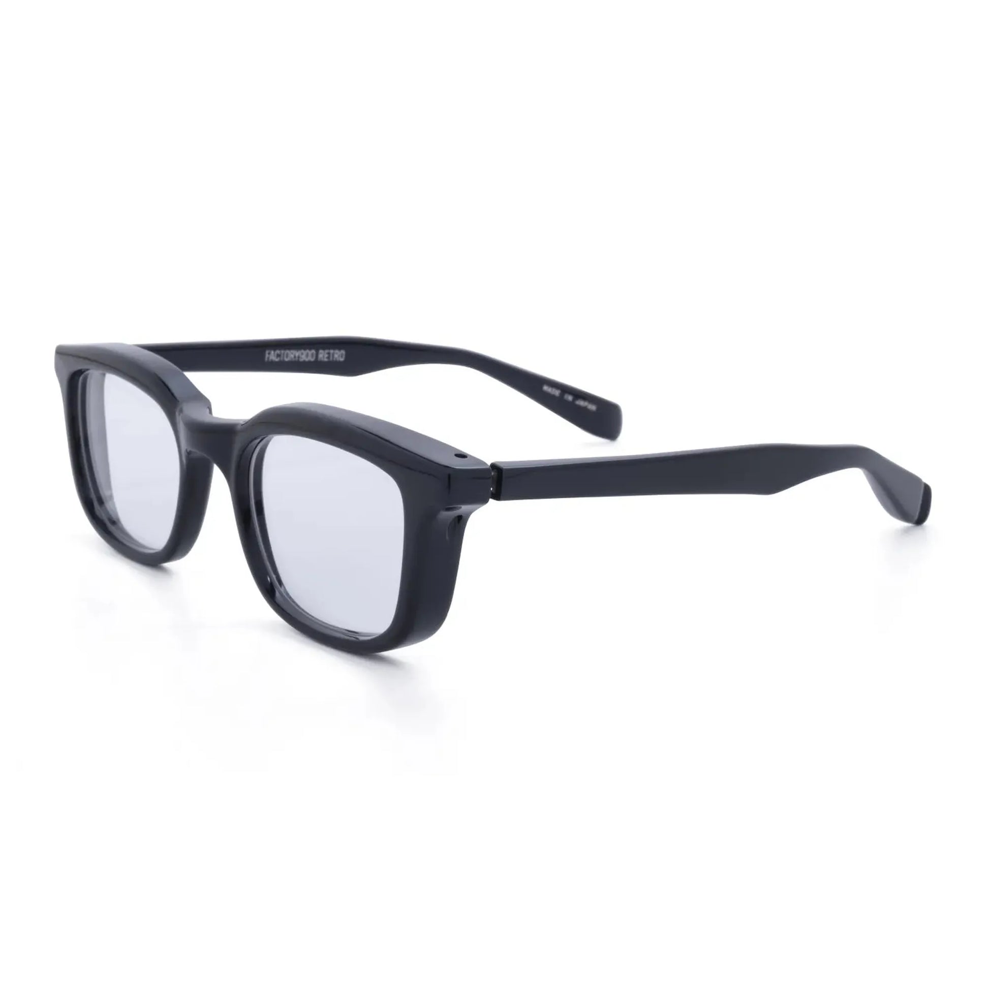 Occhiale da vista Factory900 RF-220 Black - lato - Shop Ottica Mineo