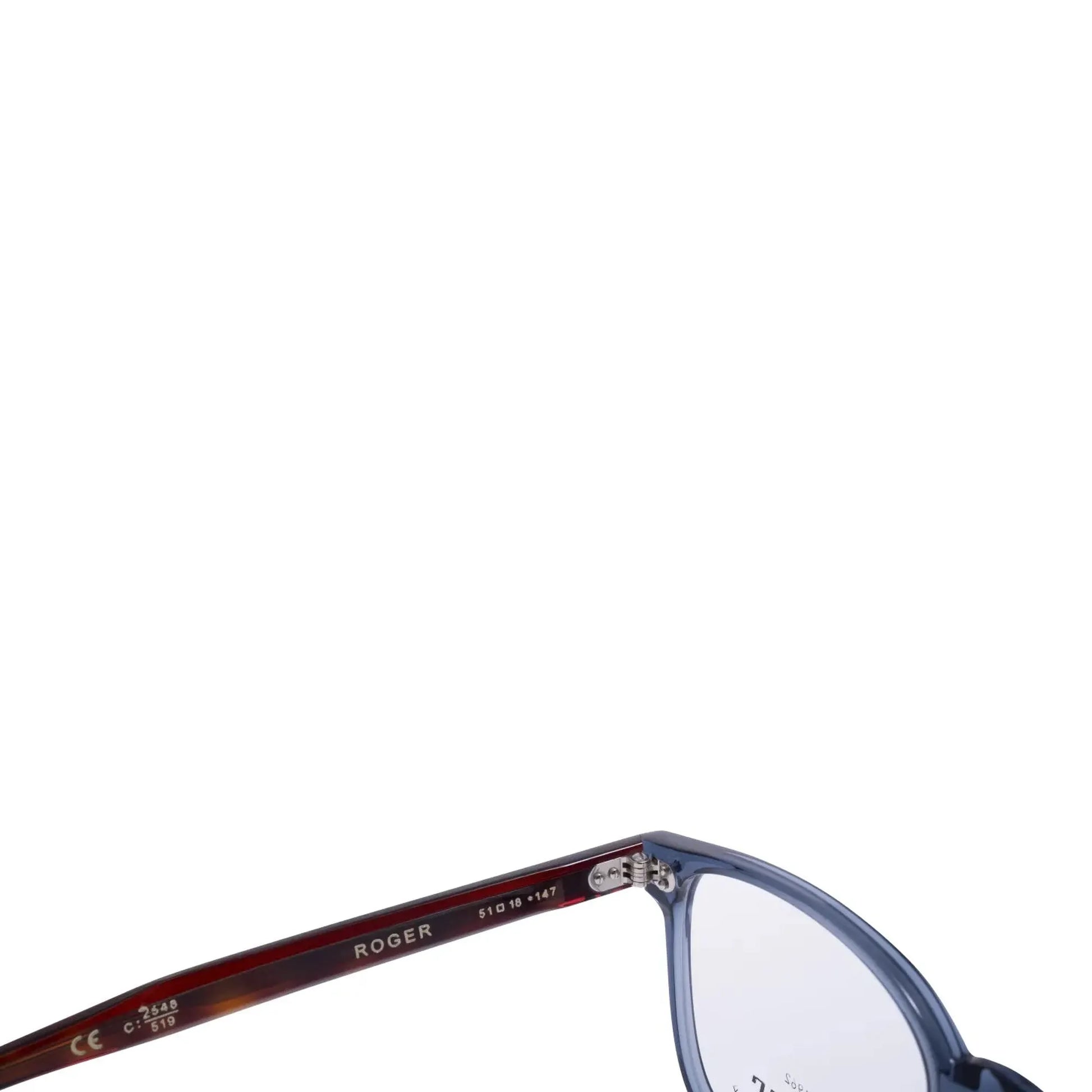 Occhiale da vista Kador Roger Blue/ Havana - dettaglio - Shop Ottica Mineo