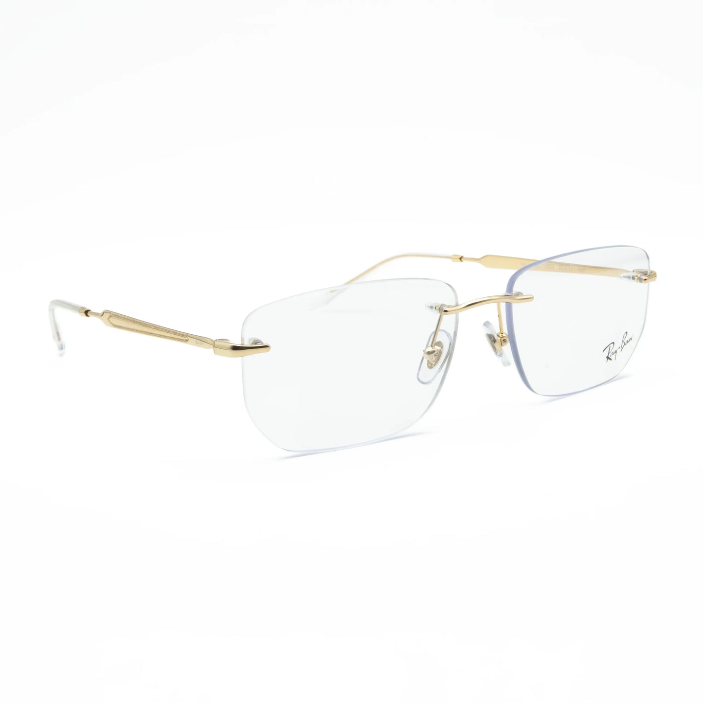 Occhiale da vista Ray-Ban RB3768V 2500 Oro arista - lato - Shop Ottica Mineo