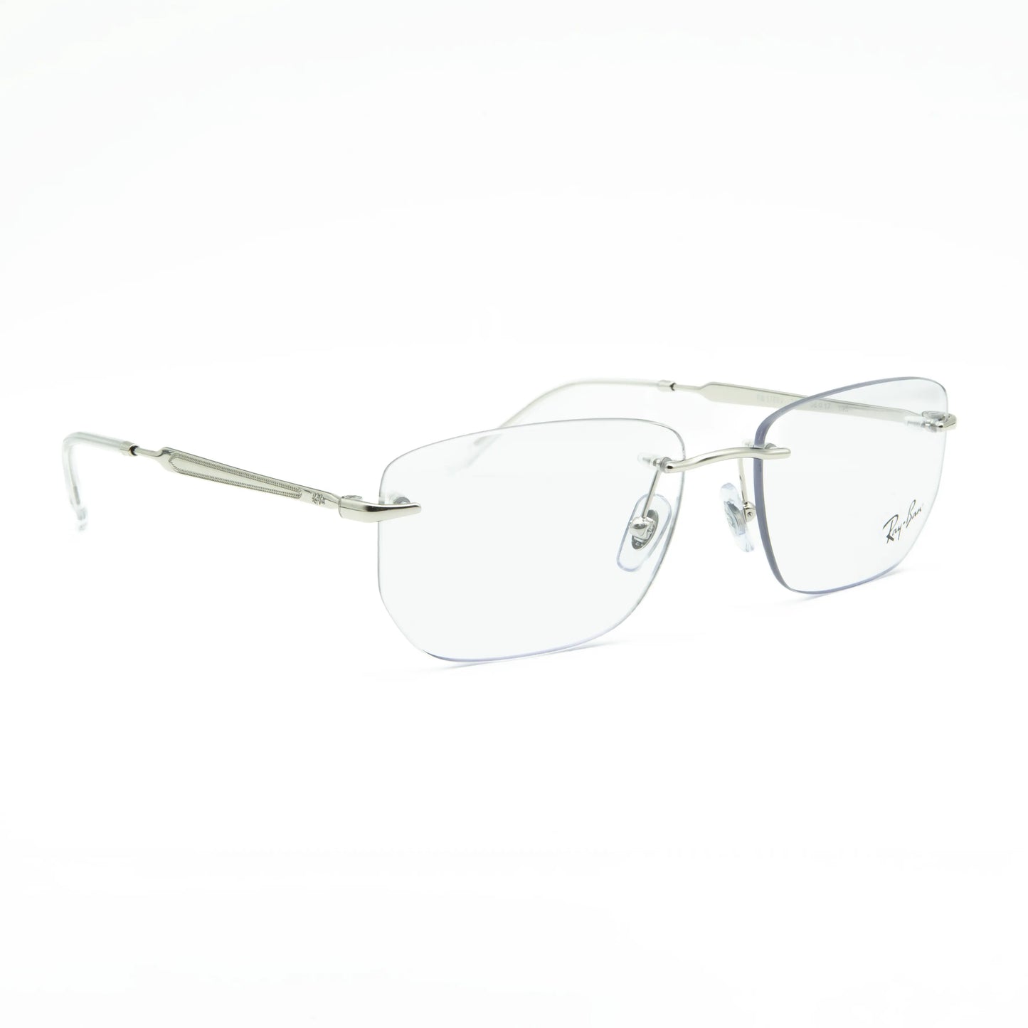 Occhiale da vista Ray-Ban RB3768V 2501 Argento - lato - Shop Ottica Mineo
