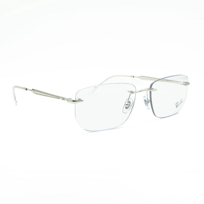 Occhiale da vista Ray-Ban RB3768V 2501 Argento - lato - Shop Ottica Mineo
