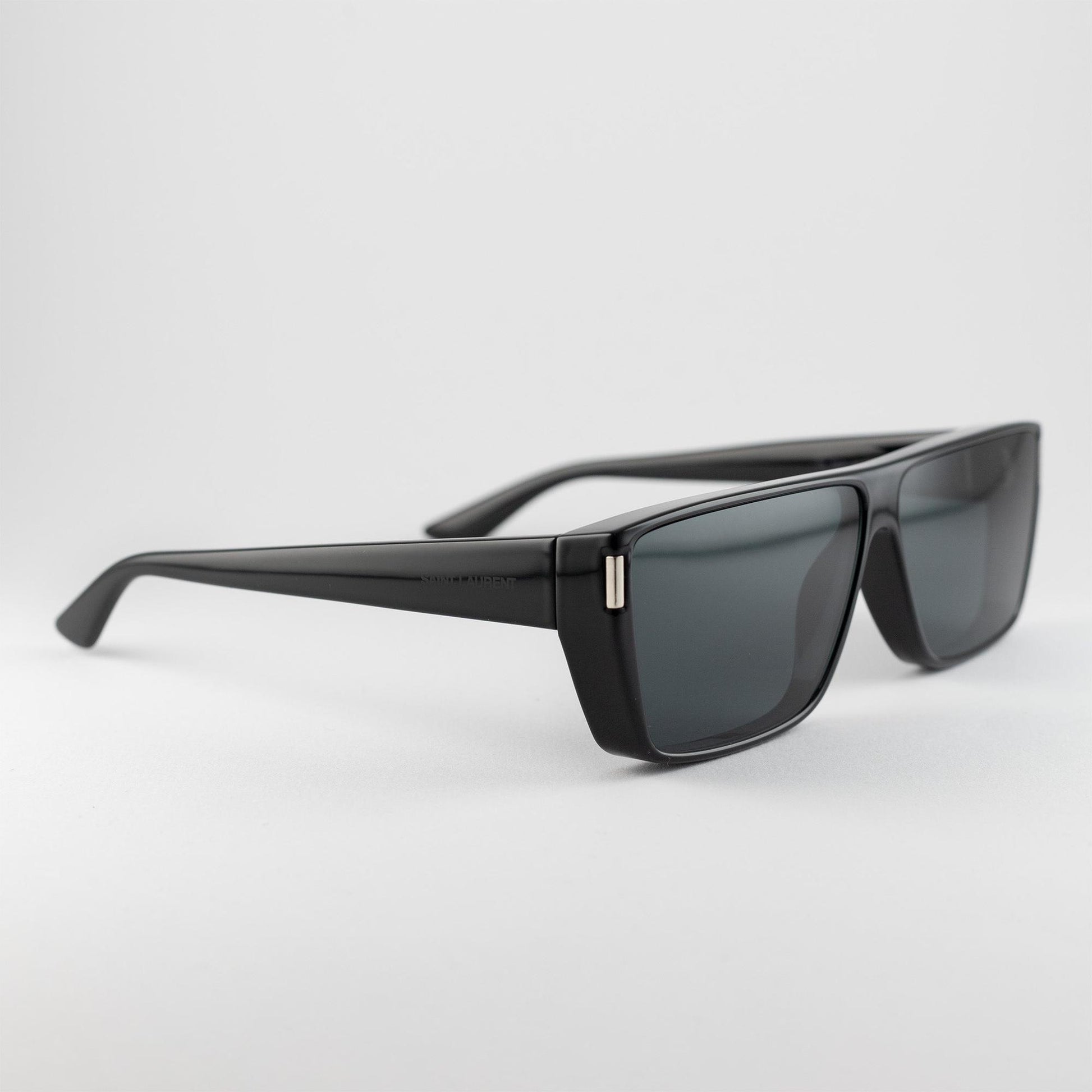 Occhiale da sole Saint Laurent SL 757 001 Black - lato - Shop Ottica Mineo