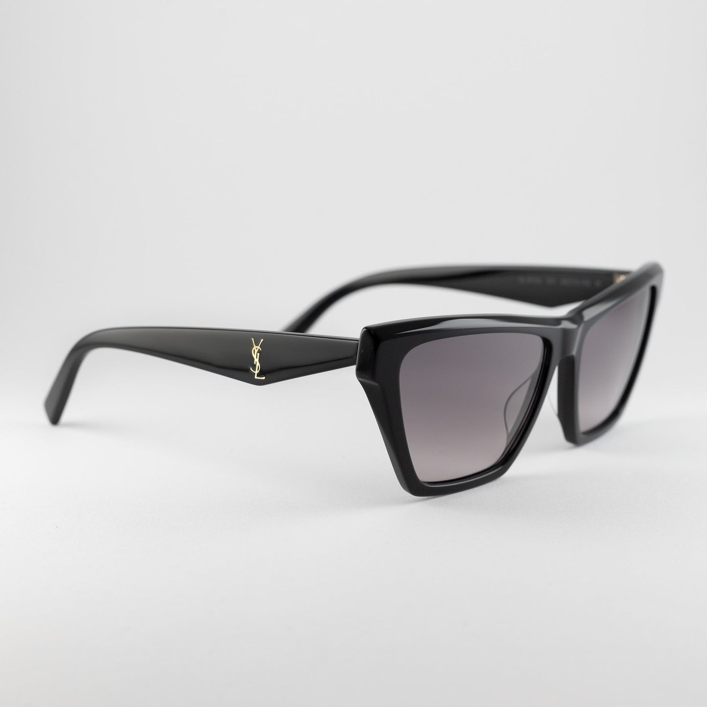 Occhiali da sole Saint Laurent SL M103 001 Black cat-eye donna