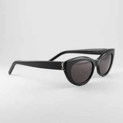 Occhiale da sole Saint Laurent SL M115 001 Black - lato - Shop Ottica Mineo