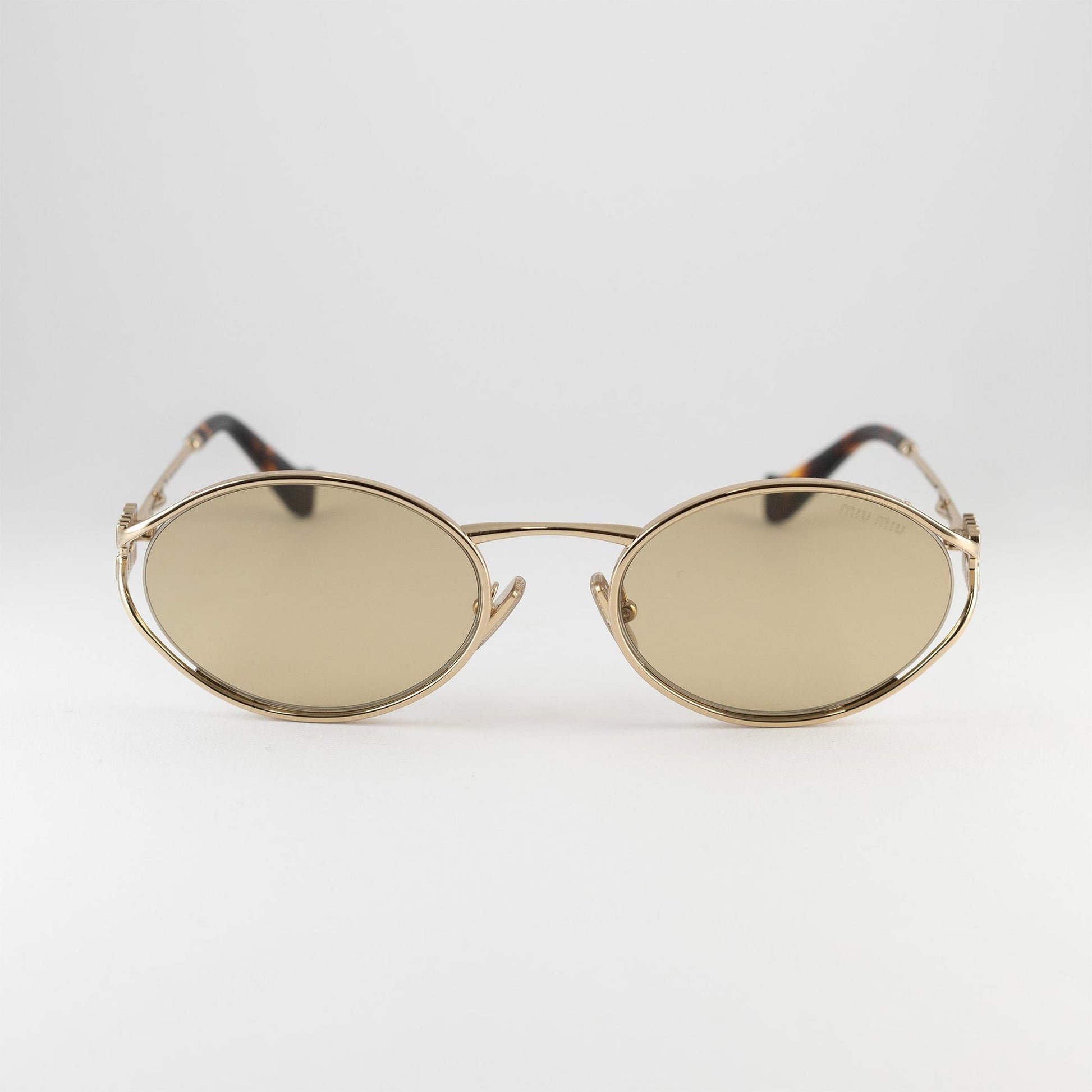 Occhiale da sole Miu Miu SMU 52Y ZVN-10R Gold - Shop Ottica Mineo