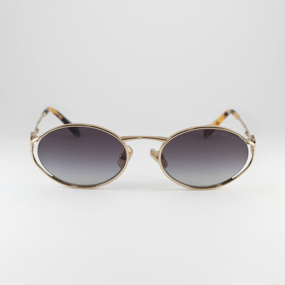Occhiale da sole Miu Miu SMU 52Y ZVN-5D1 Gold - Shop Ottica Mineo