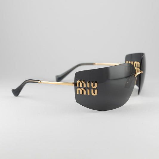 Occhiale da sole Miu Miu SMU 54YS 5AK-5S0 Black - lato - Shop Ottica Mineo