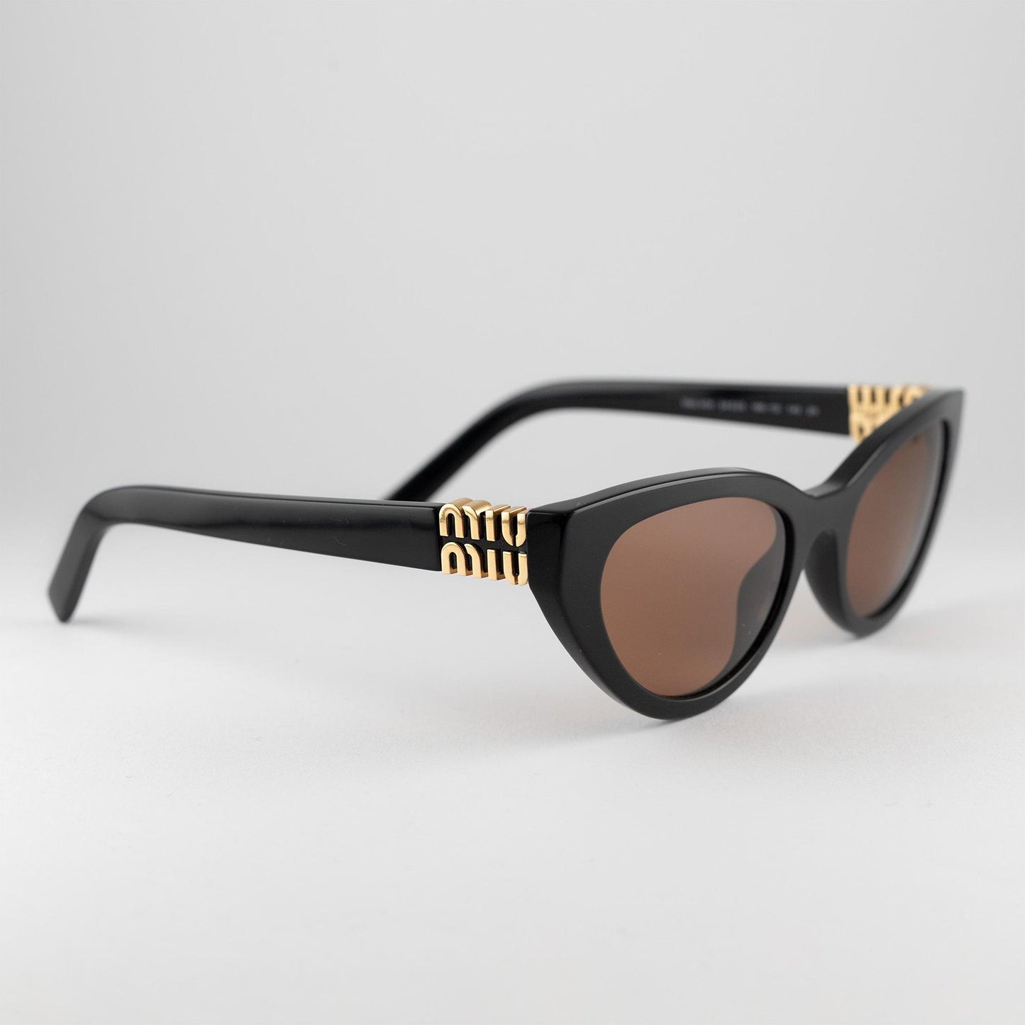 Occhiale da sole Miu Miu SMU A04 16K-10I Black - lato - Shop Ottica Mineo