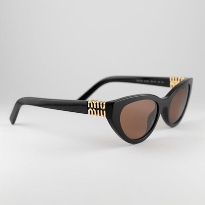Occhiale da sole Miu Miu SMU A04 16K-10I Black - lato - Shop Ottica Mineo