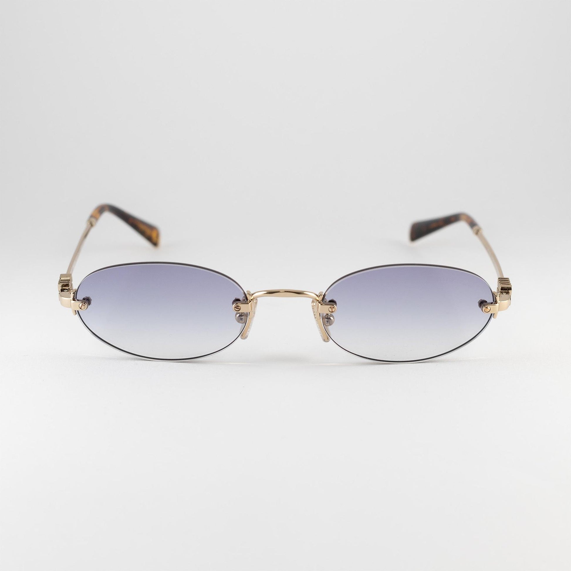 Occhiale da sole Miu Miu SMU A54 ZVN-80O Gold - Shop Ottica Mineo