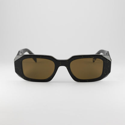 Occhiale da sole Prada SPR 17W 19D-01T Black marble - Shop Ottica Mineo