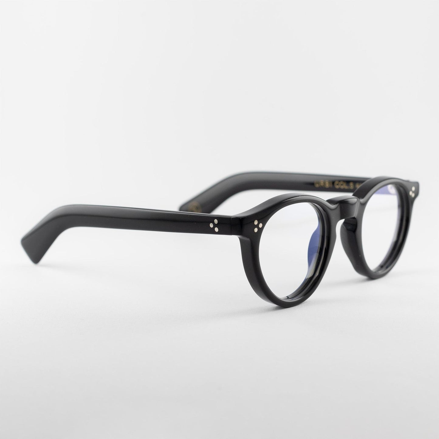 Occhiale da vista Lesca Lunetier URBI COL.5 Black - lato - Shop Ottica Mineo