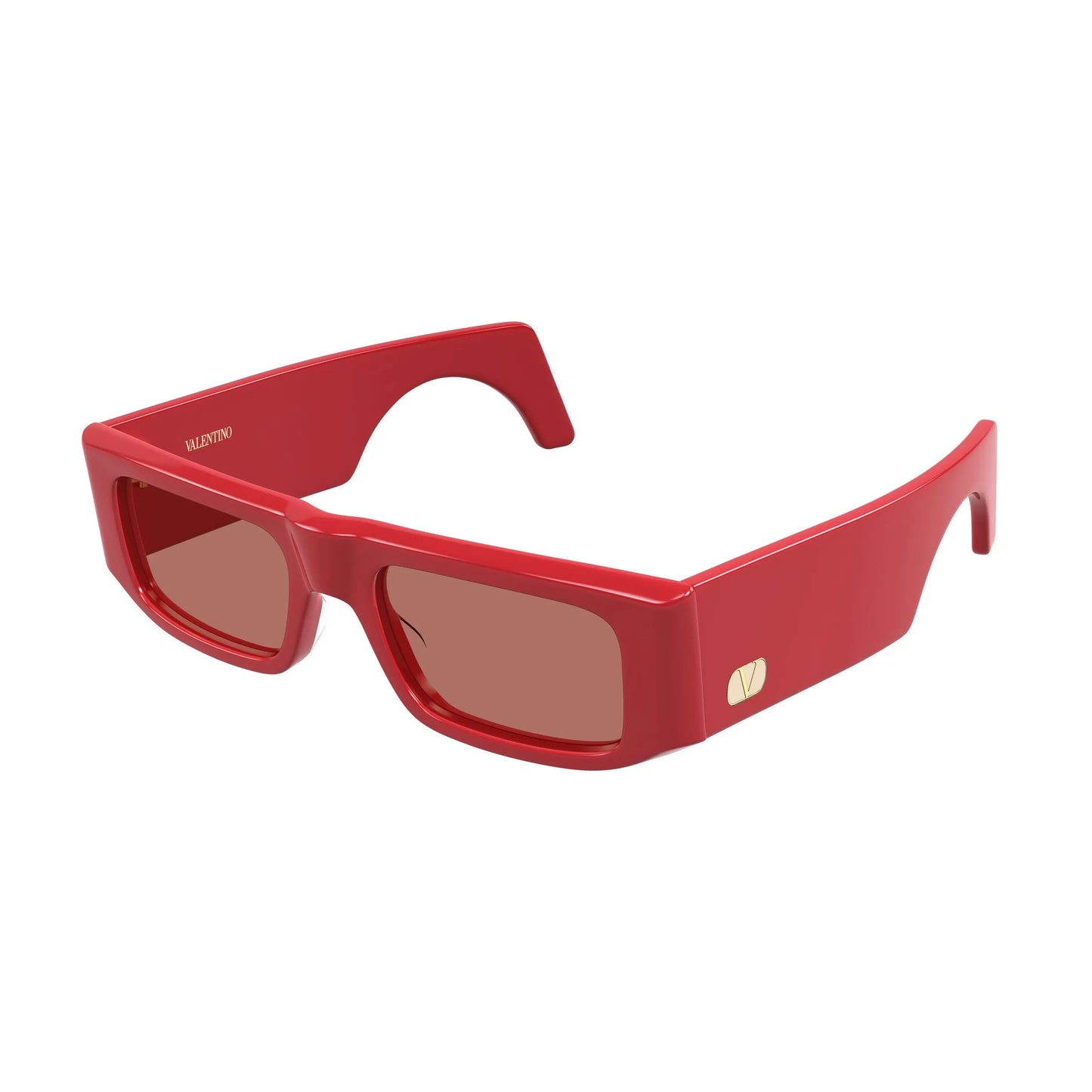 Occhiali da sole Valentino VG0005S 003 Red Brown rettangolari