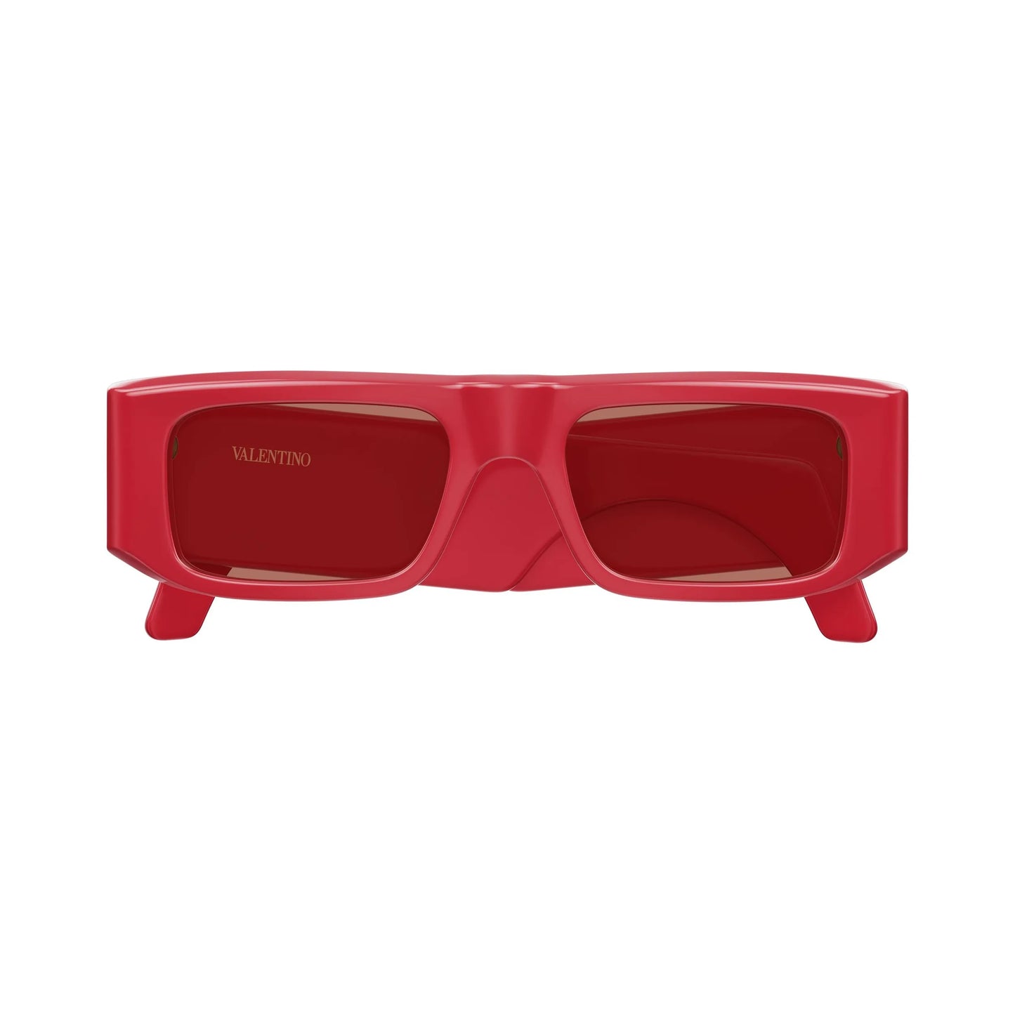 Occhiali da sole Valentino VG0005S 003 Red Brown rettangolari