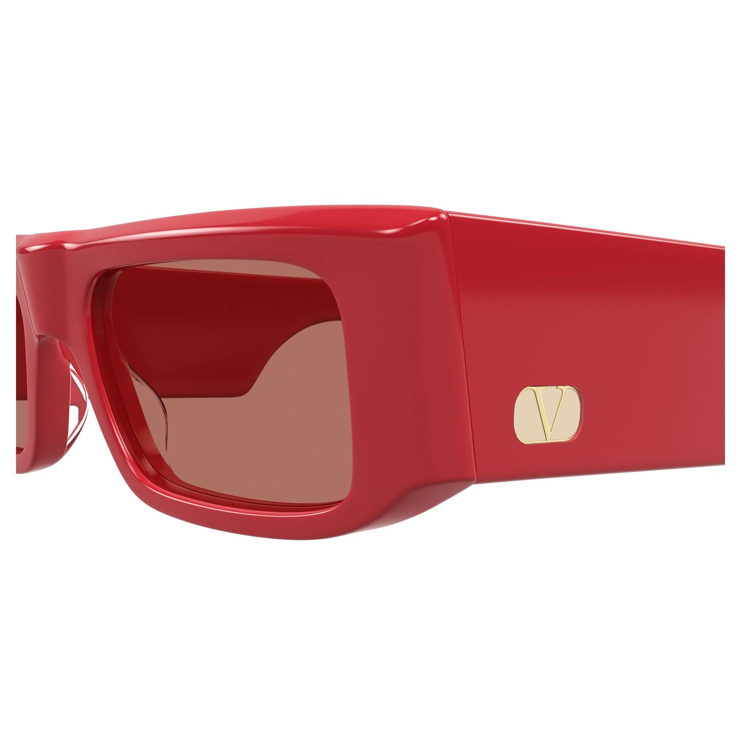 Occhiali da sole Valentino VG0005S 003 Red Brown rettangolari