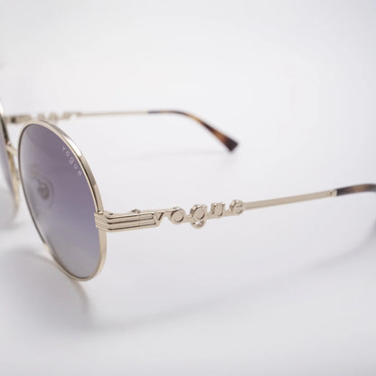 Occhiale da sole Vogue VO4227-S 848/4L Gold/Blue - dettaglio - Shop Ottica Mineo