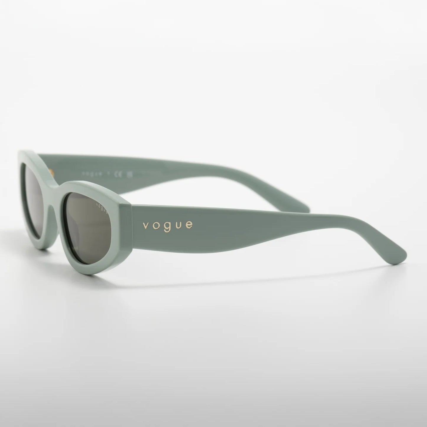 Occhiale da sole Vogue VO5585-S 316171 Light Green - lato - Shop Ottica Mineo