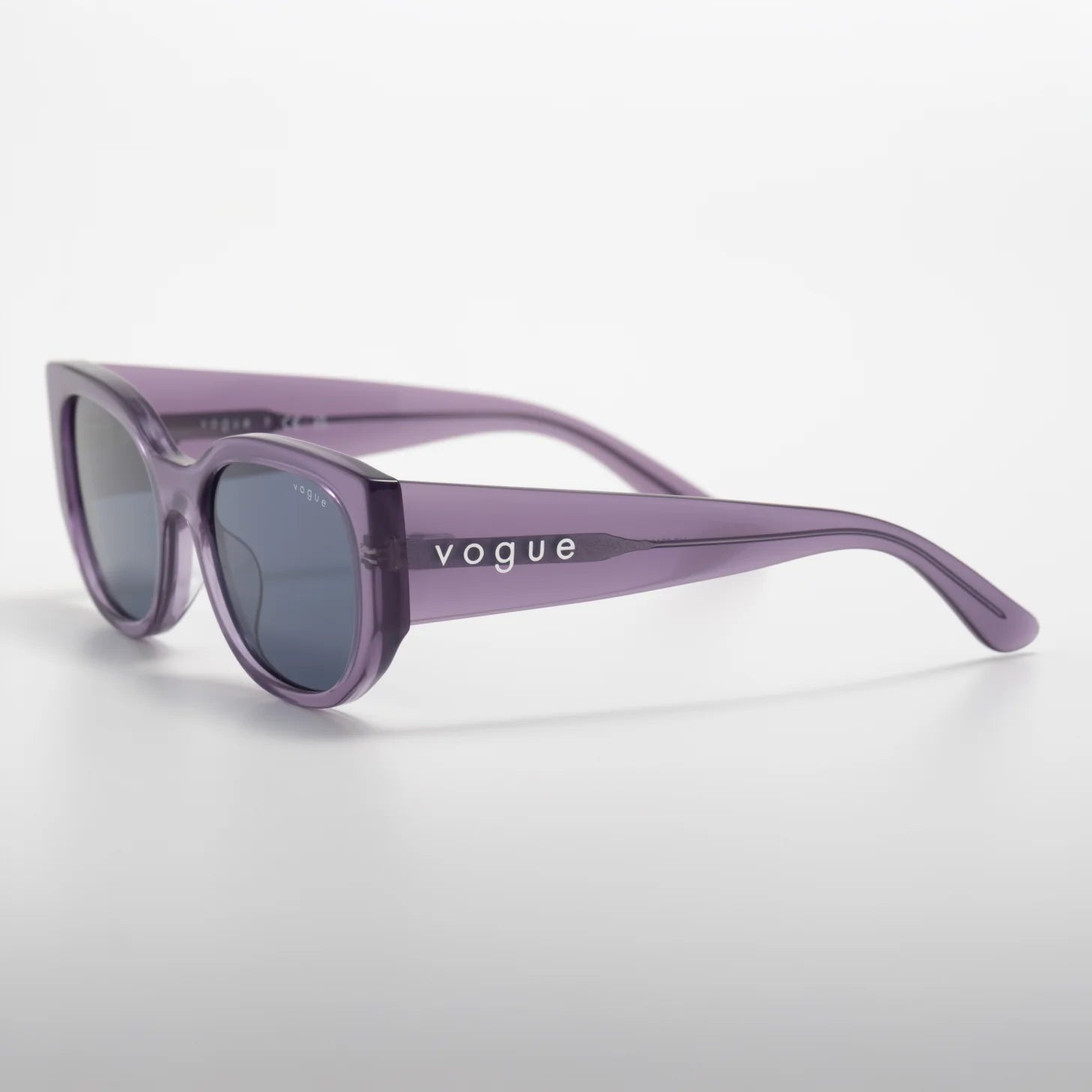 Occhiale da sole Vogue VO5641-SU 323680 Pearly Purple - lato - Shop Ottica Mineo