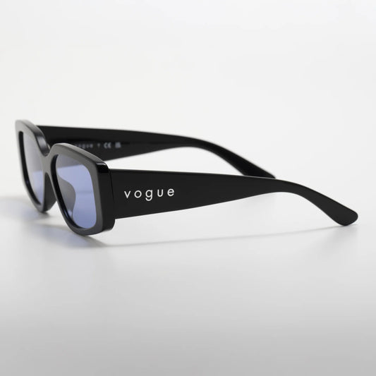 Occhiale da Sole Vogue VO5642-SU W44/76 Black - lato - Shop Ottica Mineo