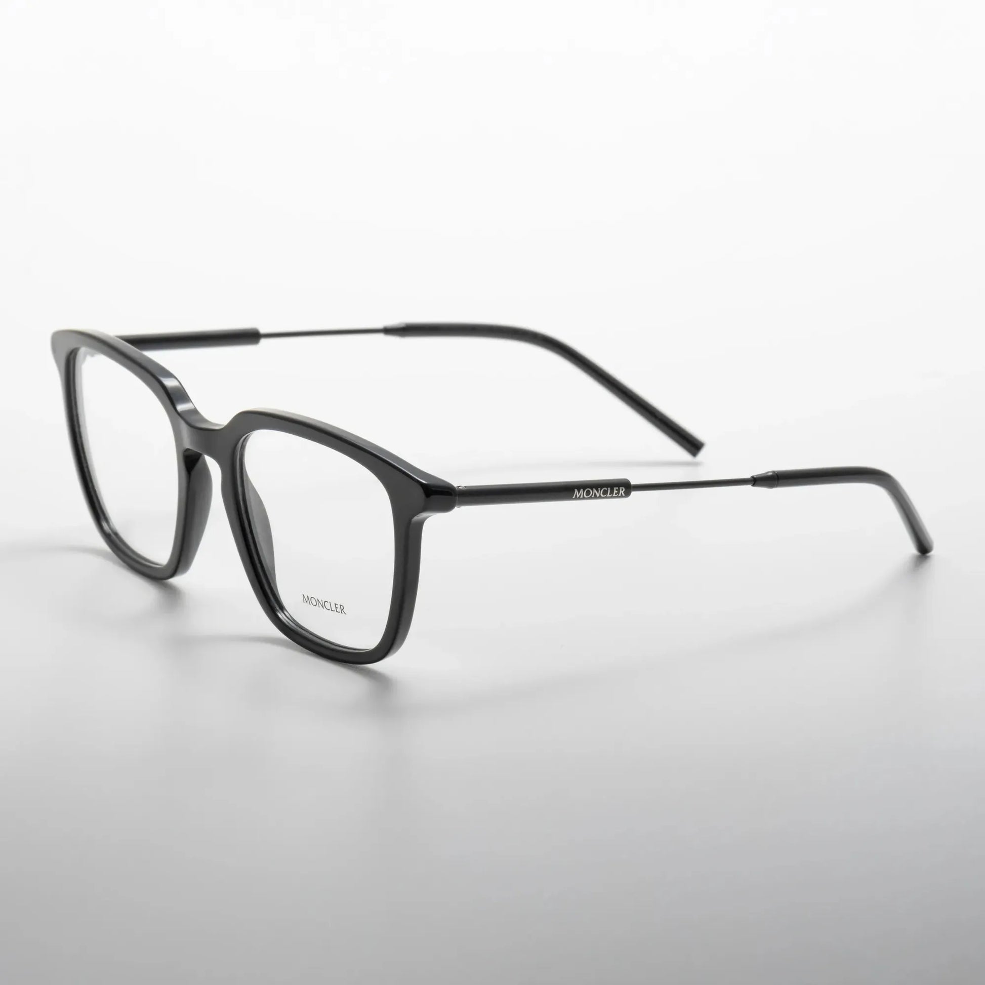 Occhiale da vista Moncler ME2012 3001 Black - lato - Shop Ottica Mineo