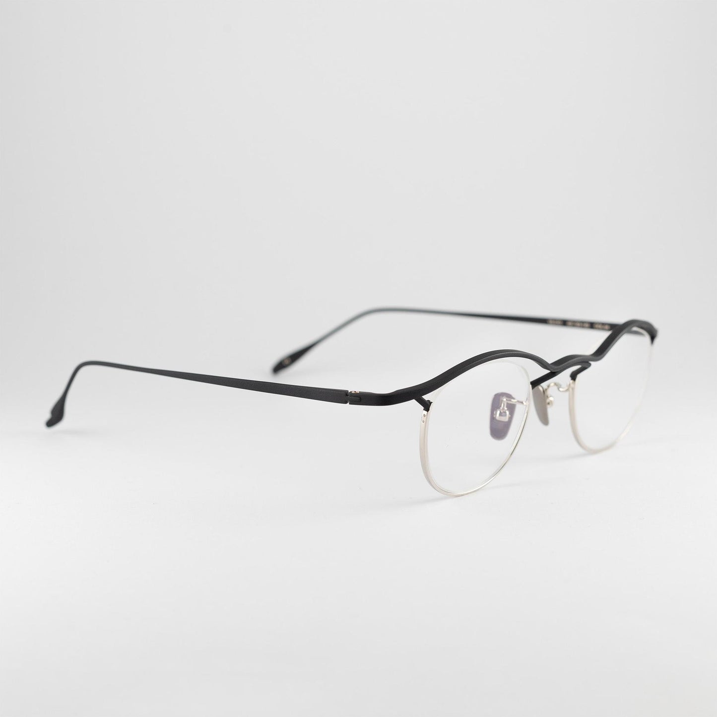 Occhiale da vista Yoshinori Aoyama YA-010 COL.04 Black - lato - Shop Ottica Mineo