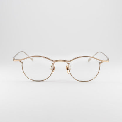 Occhiale da vista Yoshinori Aoyama YA-010 COL.01 Gold - Shop Ottica Mineo